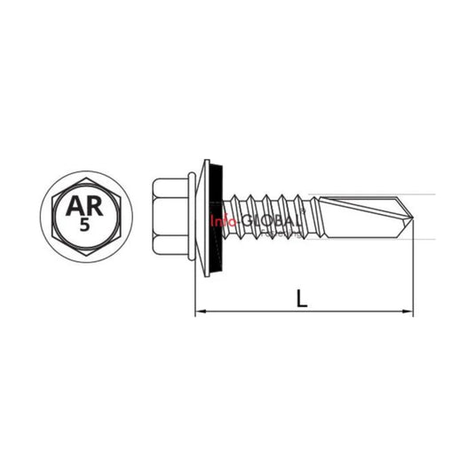Schrauben für T35 Plus 0,75 mm (200 Stk.)