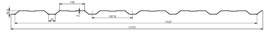 Trapezblech T18 Plus 0,5 mm Matt - Dach & Wand
